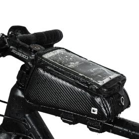 Bike Phone Front Frame Bag Bicycle Bag Waterproof Bike Phone Mount Top Tube Bag Bike Phone Case Holder Accessories Cycling Pouch Compatible Phone