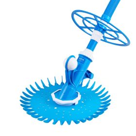 VEVOR Suction Pool Cleaner, Automatic Pool Vacuum Cleaner, Suction Side Automatic Pool Cleaner, Suction Vacuum Pool Sweeper with 12 Hoses