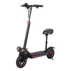 WHOSU Adult Electric Scooter with Removable Seat, 1200W Motor, Max 35mph, 33 Miles, 11" Off Road Tires, Fast Electric Scooter for Adults
