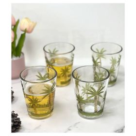 Acrylic Set Of 4 Glasses Drinking Plastic Drinking Glasses Cocktail Glasses (Option: Clear)